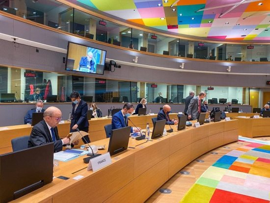 Главы МИД 27 стран Евросоюза собираются в Брюсселе