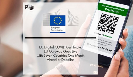 Евросоюз запустил единые коронавирусные сертификаты
