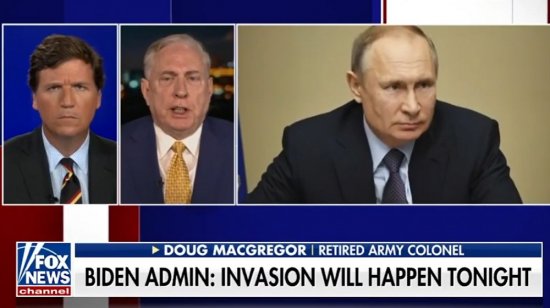 Полковник армии США в отставке МакГрегор: "Первое, что мы должны сделать — это принять точку зрения Путина".