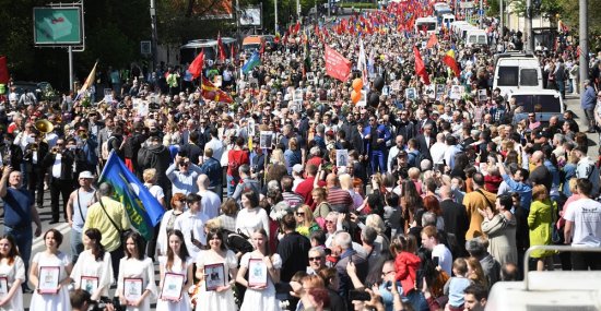 В Молдове будут оштрафованы 103 человека за ношение Георгиевской ленты