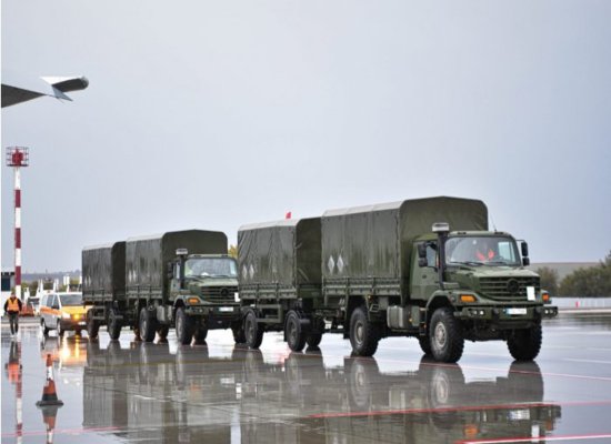 Молдова получила первую партию военной помощи из Франции