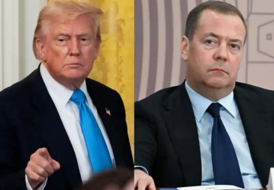 Трамп: "Передайте Медведеву, чтобы следил за своими словами..."