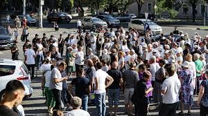 В Кишиневе задержаны участники платного протеста с участием несовершеннолетних