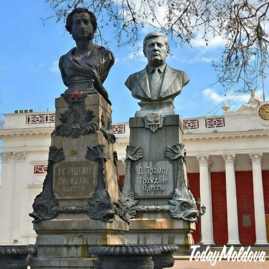 В Одессе предложили заменить Пушкина на Трампа: в мэрию подали резонансную петицию