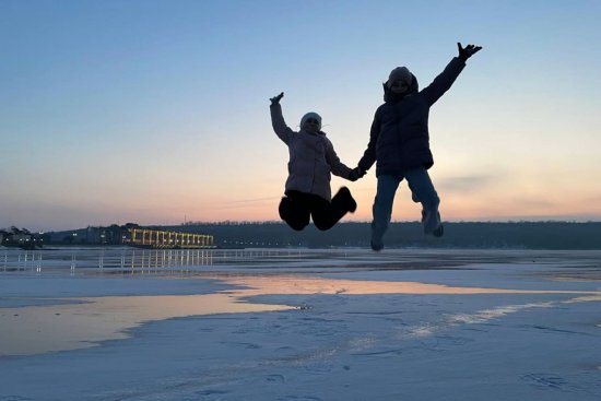 Замерзшая красота Днестра: льдом сковало Дубоссарское водохранилище